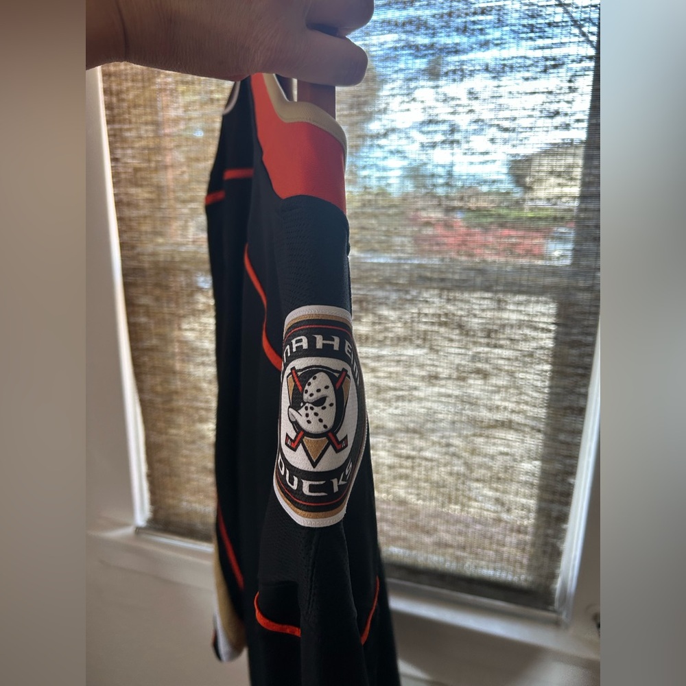 Anaheim ducks NHL fanatics authentic men’s long sleeve jersey - Picture 11 of 12
